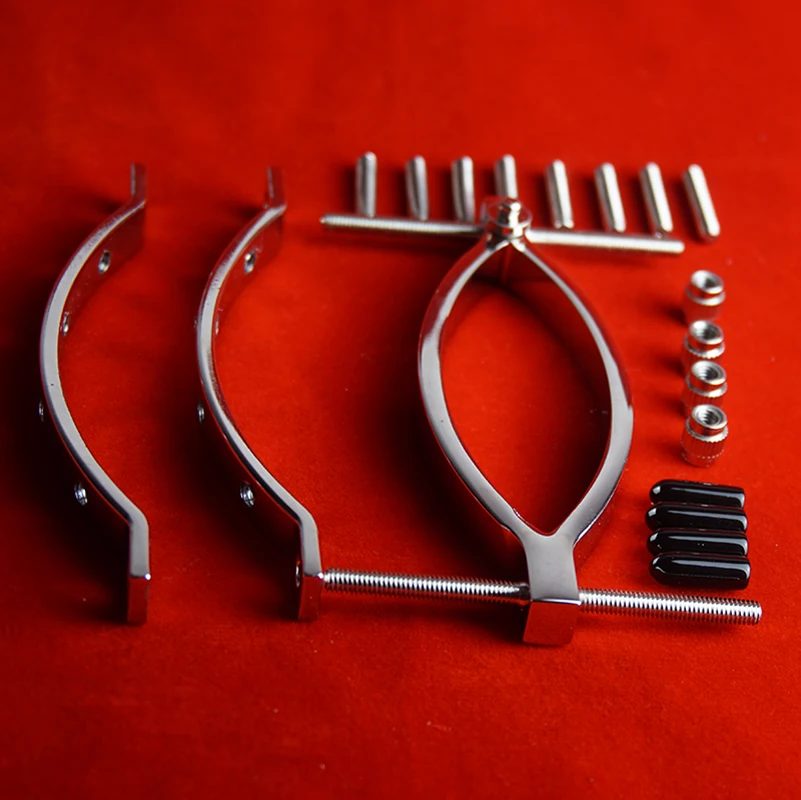 Vagina Speculum Spread Labia Lips Clamps Clitoris Opener BDSM Sex Toys