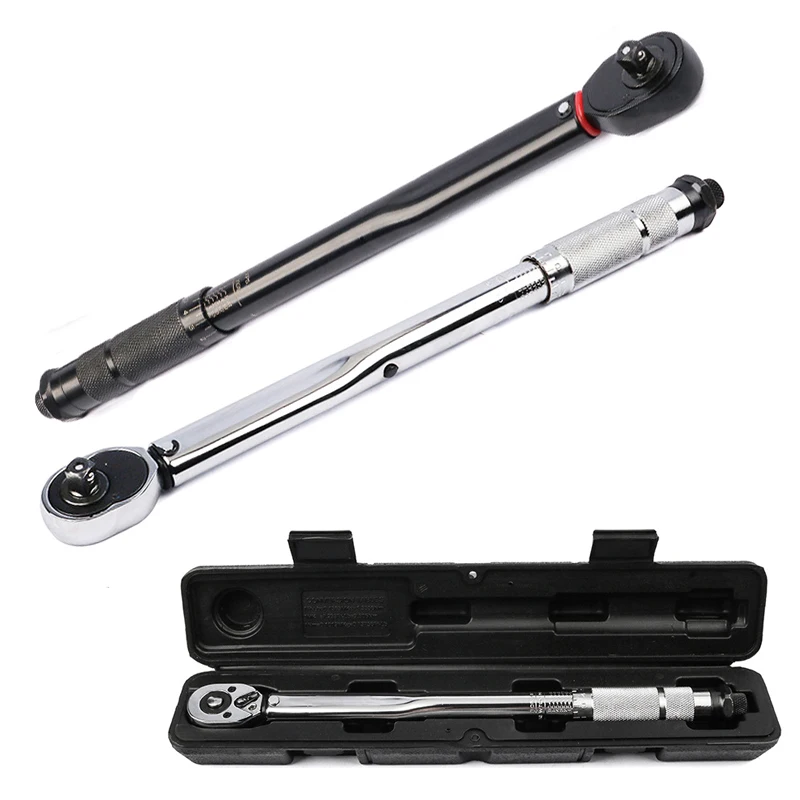 Torque Wrench Car Repair 3/8 Square Drive 19 110NM Two Way Precise