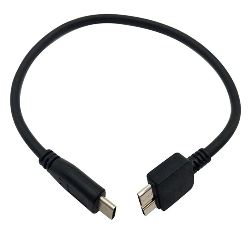 

USB 3,1 C к USB 3,0 Micro B кабельные разъемы для жестких дисков, внешних жестких дисков, мобильных телефонов, ПК 30 см