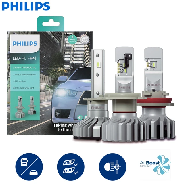 Philips Ultinon Pro5000 Led H1 H4 H7 H11 Hir2 Hb3 Hb4 Car Light H3