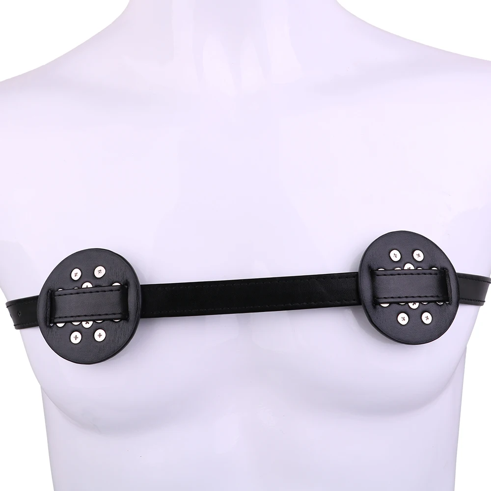 QKKQ Woman Breast Binder Nipple Clamp Straps Nipples Cover BDSM Bra Harness Chest Bondage Sex Toys For Women Men 18+ Sexy Adult nipple sex toys nipple clamps nipple clamp vibrator