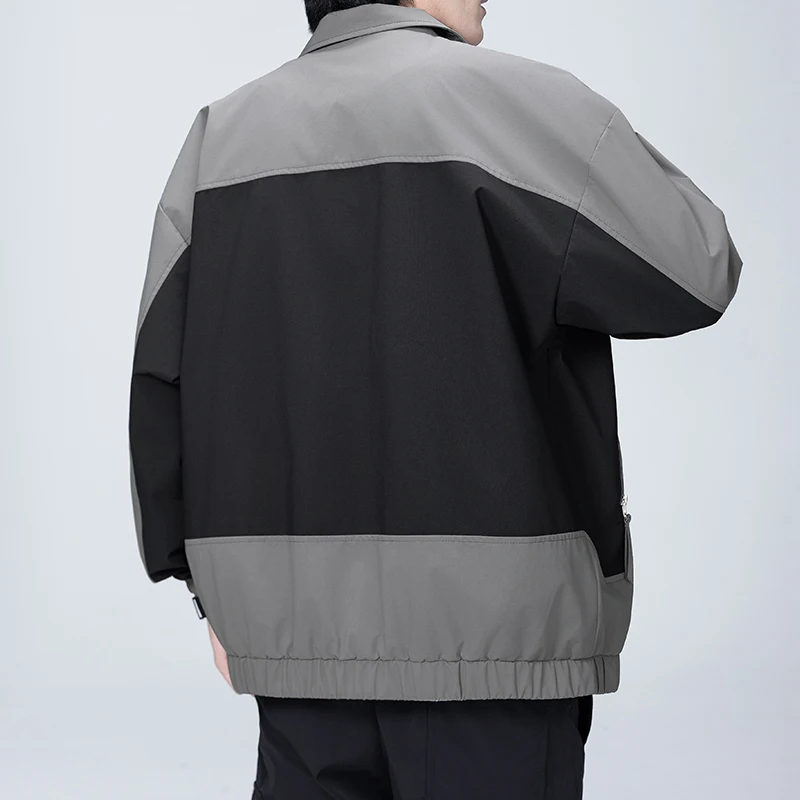 Jackets for Men Fashion Casual Cargo Jacket Men Antumn Winter Coats Outwear High Streetwear Patchwork Hip Hop Mens Clothing Top 5
