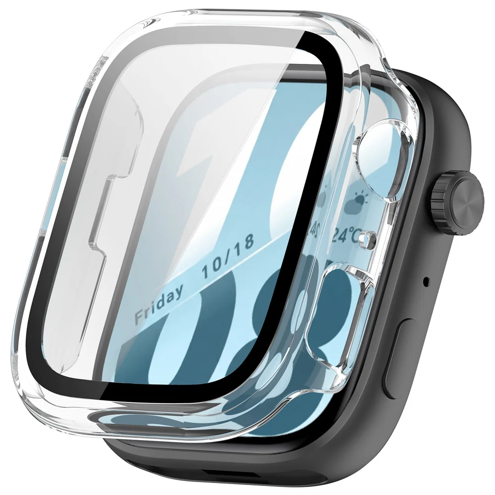 Protective Hard PC Watch Case with Glass Film