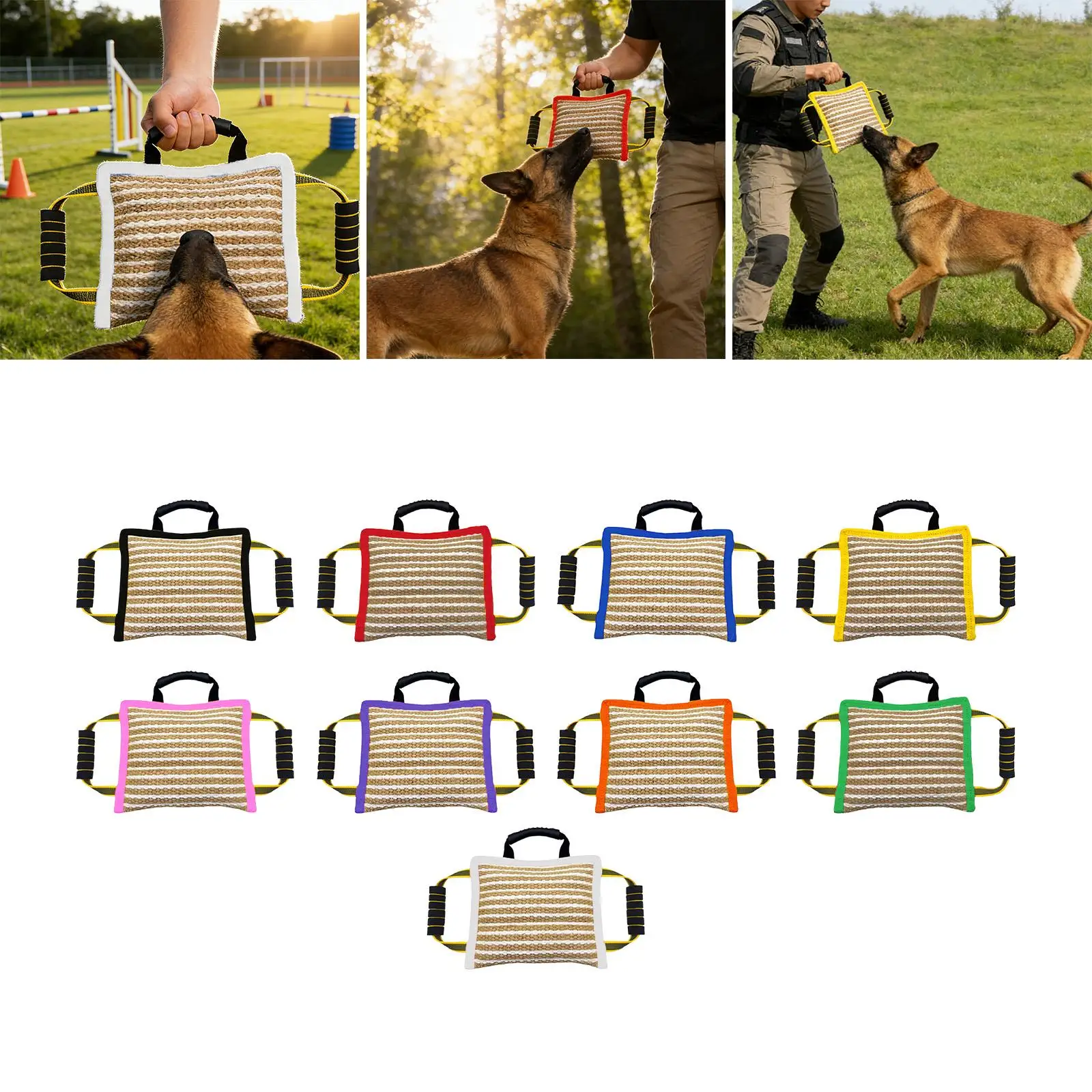Dog Bite Pillow Jute Behavior Aids Puppy Training Obedience Heavy Duty Protection Equipment Dog Bite Wedge Dog Bite Tug Toy Dog Bite Pillow Jute Behavior Aids Puppy Training Obedience Heavy Duty Protection Equipment Dog Bite Wedge Dog Bite Tug Toy
