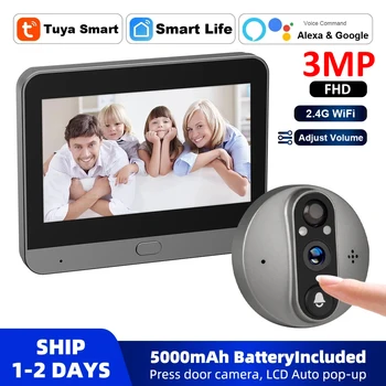 Smart WiFi Door Peephole 1