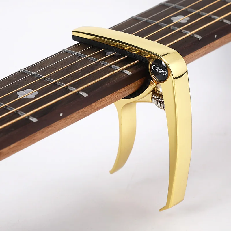 Premium Aluminum Alloy Guitar Capo - Professional Key Trigger for Acoustic & Electric Instruments