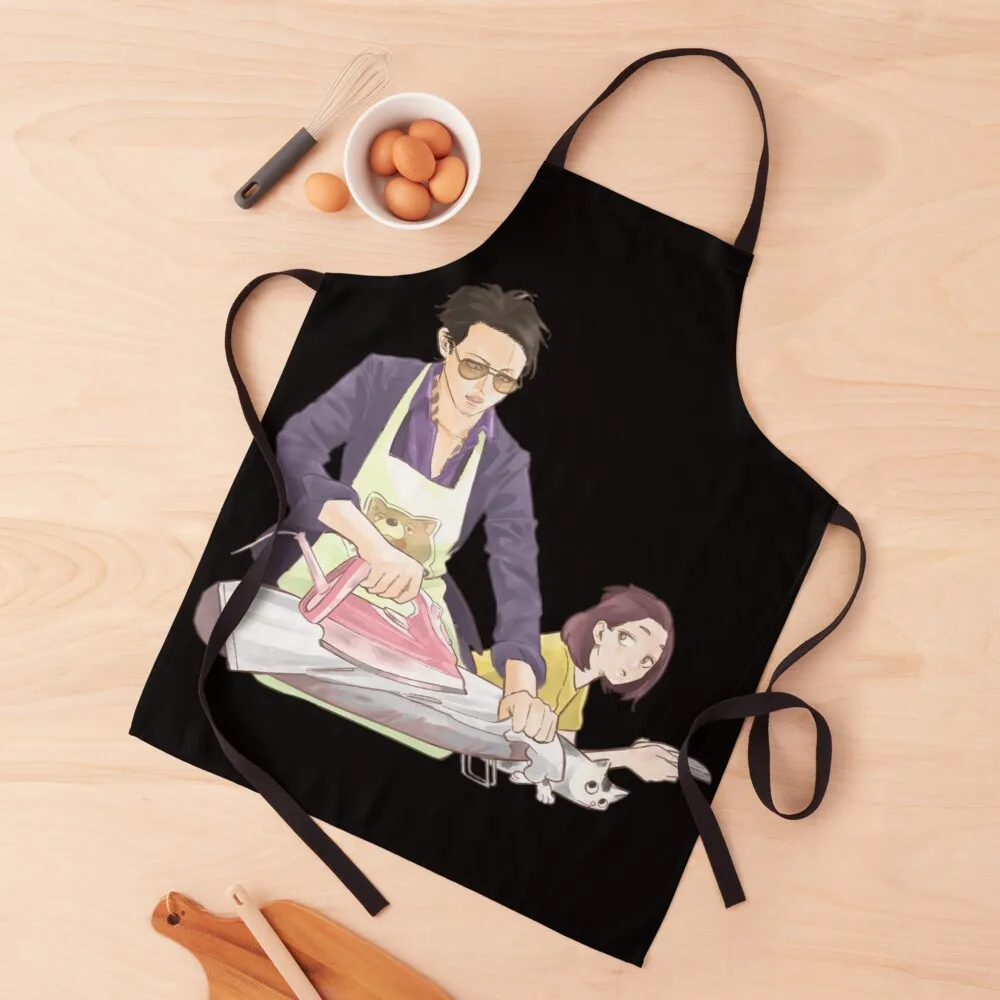 

The Way Of The Househusband - Cute Design Apron women's kitchen aprons