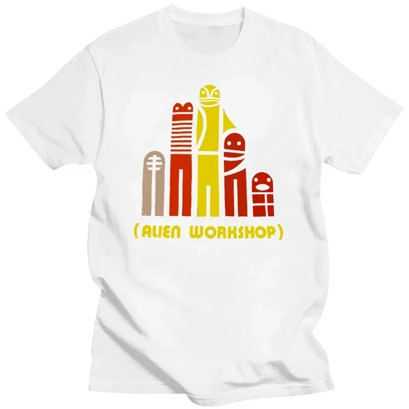 Мужская винтажная футболка с коротким рукавом и принтом