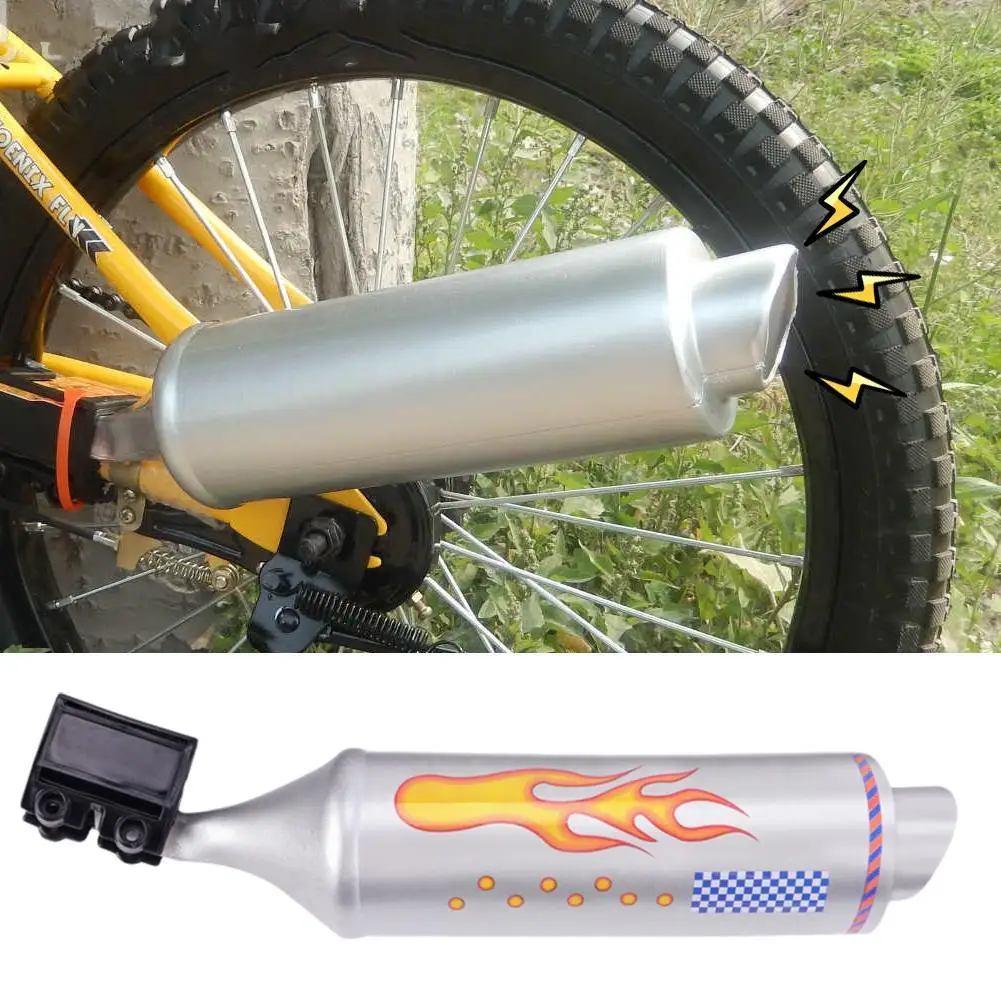 6 Different Turbo Motorcycle Sound Effects Bicycle MTB Road Bike Exhaust Pipe Creative Bicycle Exhaust Pipe Motorcycle Sound bicycle exhaust pipe