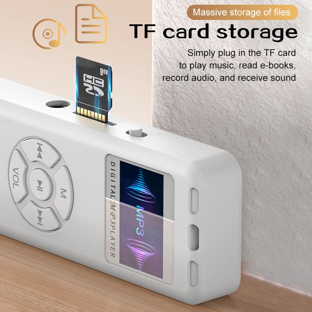 Mini MP3 Player Portable HiFi Music Player Built-in Speaker Walkmen with E-Books Recording FM Radio 2025 New Reproductor MP3