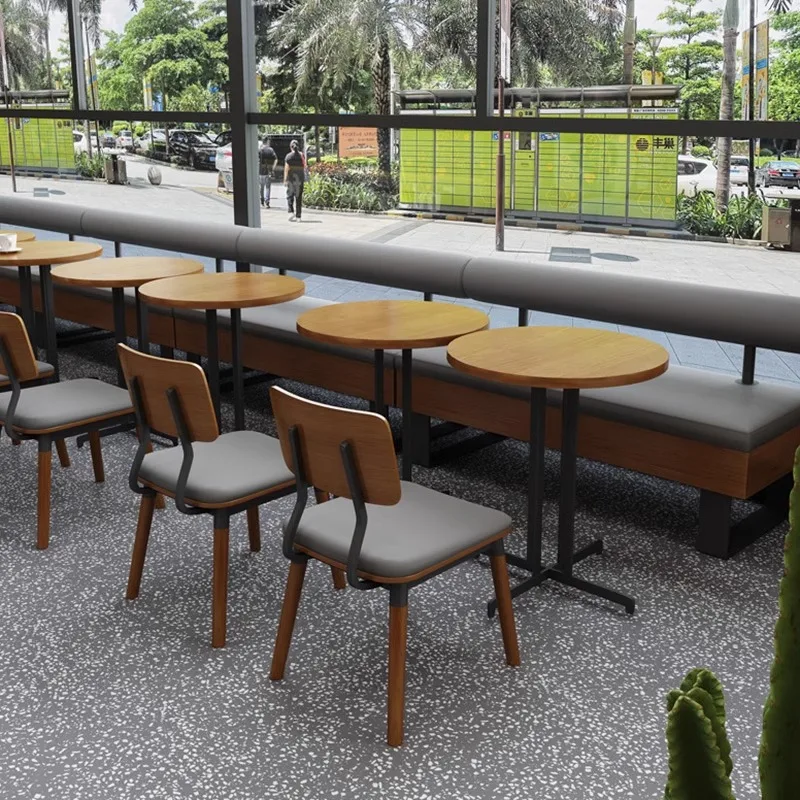 Mesas de centro para suelo de restaurante, consola de lujo nórdica para exteriores, mesas de centro Esquineras de diseñador, muebles de Hotel,