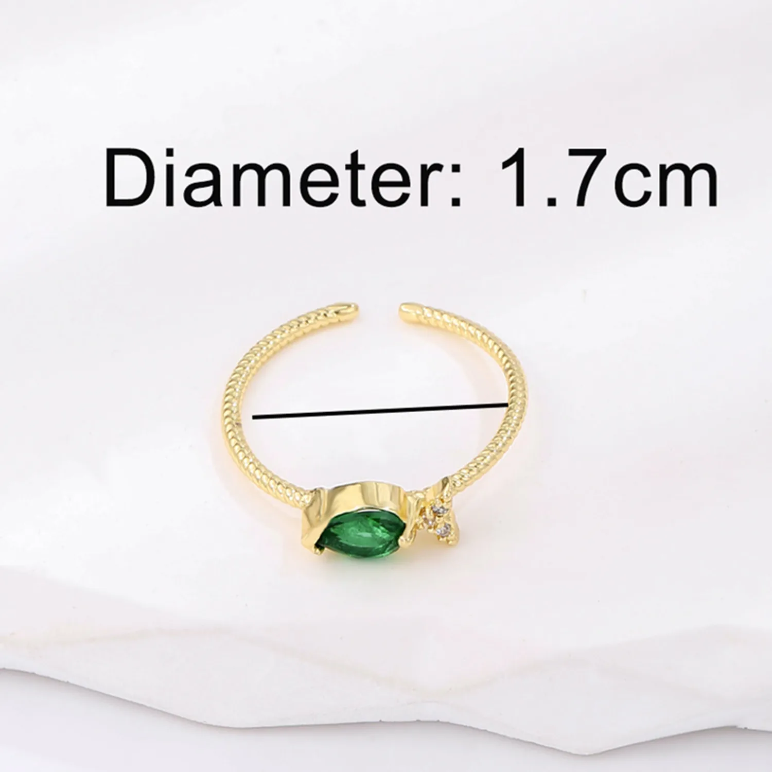 2021 INS Color Rainbow Fashion Rings For Women Finger Jewelry Clear CZ Colorful Neon Enamel Open Adjusted Dome Ring