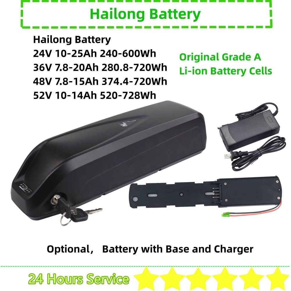 EXTENSILO Batterie remplacement pour NKY376B02, NKY376B2 pour vélo