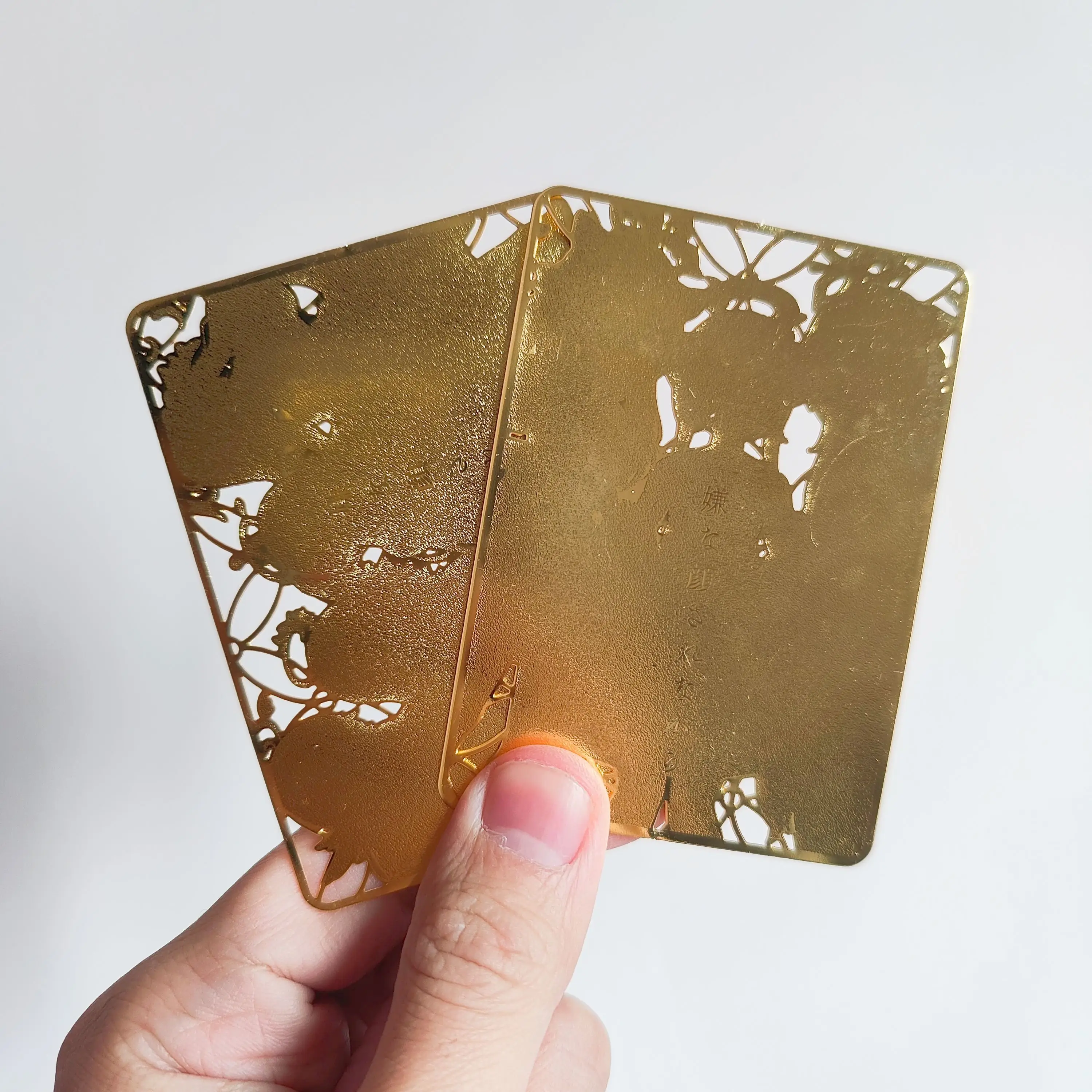 Blue Archive Series I Don't like It Metal DIY Card Anime Cartoon Collectible Baes Personali Unique Gng Accories