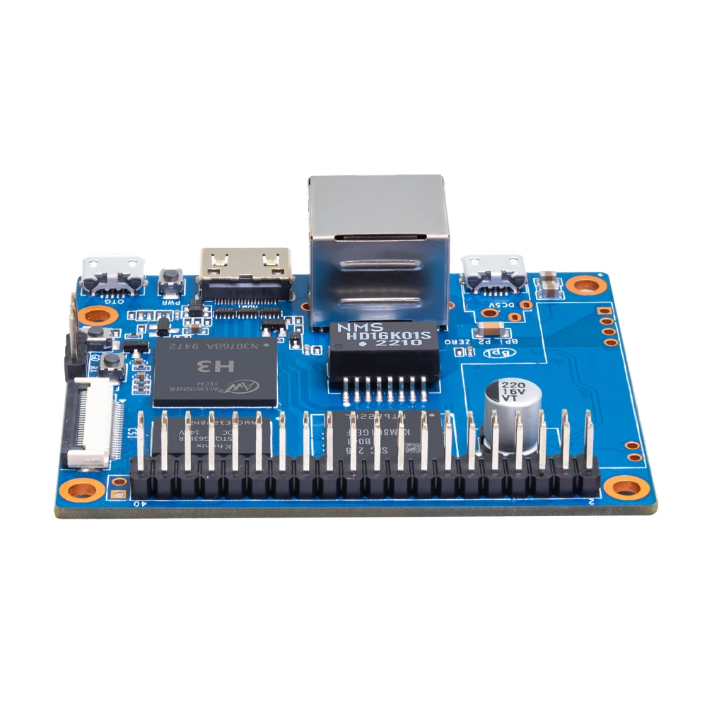 Banana Pi BPI-P2 Zero Allwinner H3 512M DDR 3 RAM 8G eMMC Integrated Circuits Open Platform Device SBC Single Board Computer