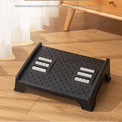 With Roller Office Footrest Work Footrest Under Desk Support Desk Footrest Under Desk Footrest Feet Stool Foot Resting Stool
