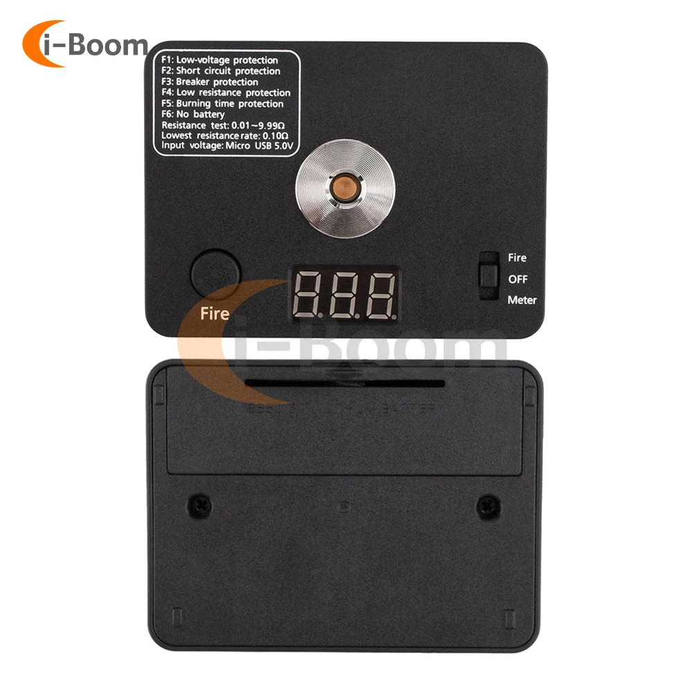 

521 TAB MINI V3 Resistance Tester Heatsink Resistance Tester Resistance Burner Tester Screen Display With Protection