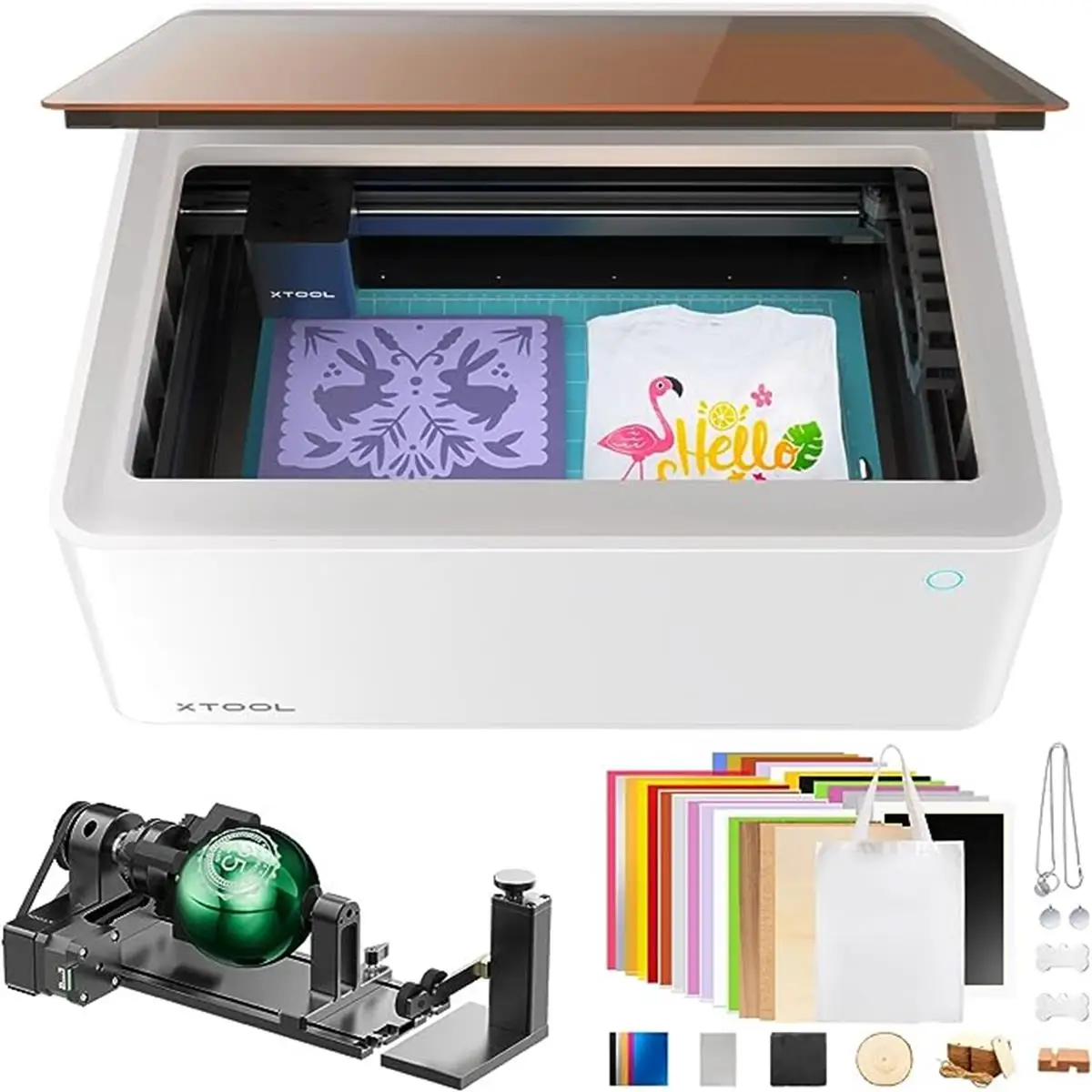 xTool M1 10W 3-in-1 Laser Engraver Cutting Machine, Smarter 16MP Auto-Focus