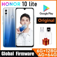 HONOR 10 Lite smartphone Global firmware 6.21 inch battery 3400mAh CPU HiSilicon Qilin 710 EMUI 9.0.1 used phone 1