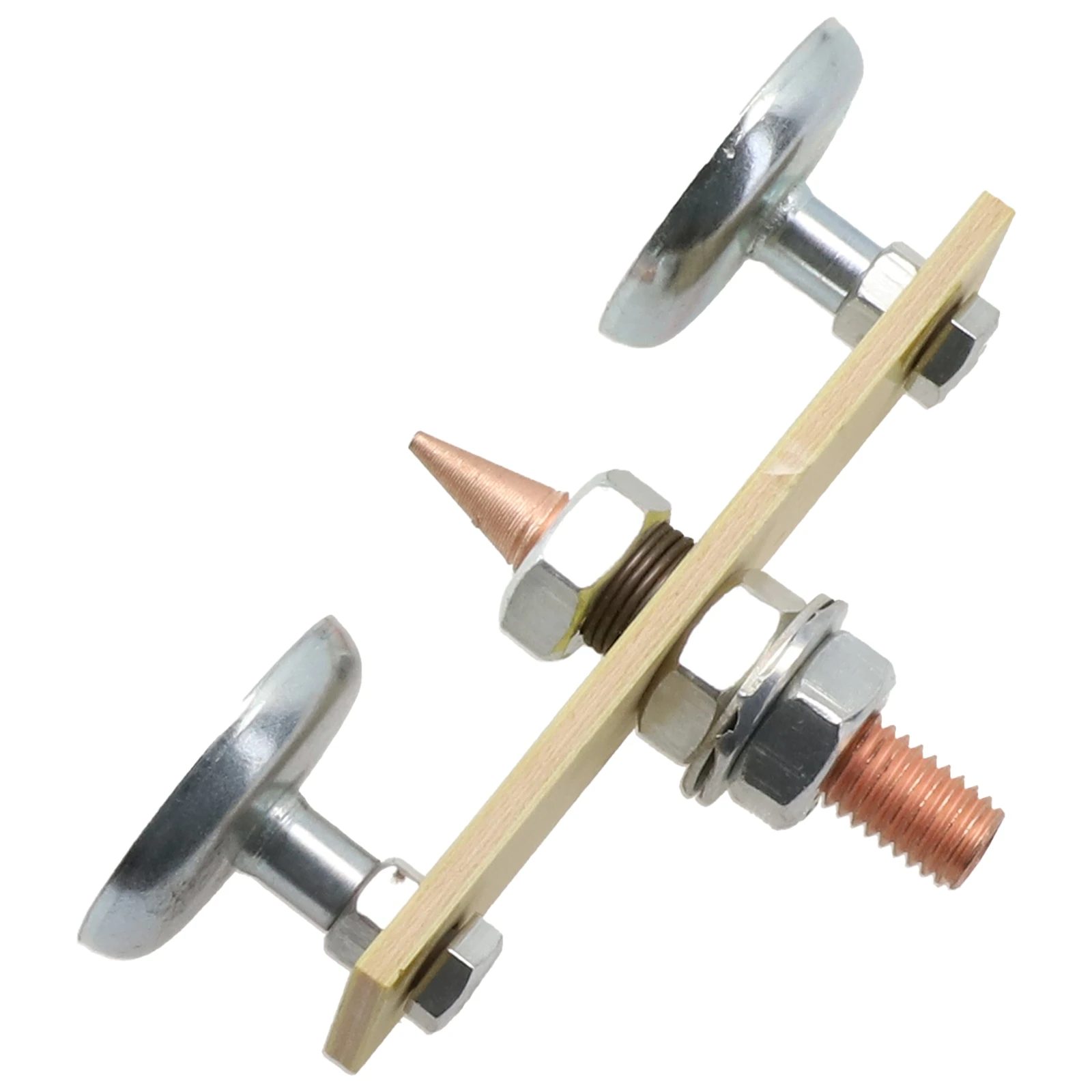 

1 Pc Magnetic Double Welding Ground Clamp Support Holder Fixture Iron For Railings Table Metal Poles Struts Welder Accessories