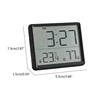 Electronic Wall Clock Large Display Digital Wall Clock Battery Powered Suction Designs for Fridge Mount Clocks 6