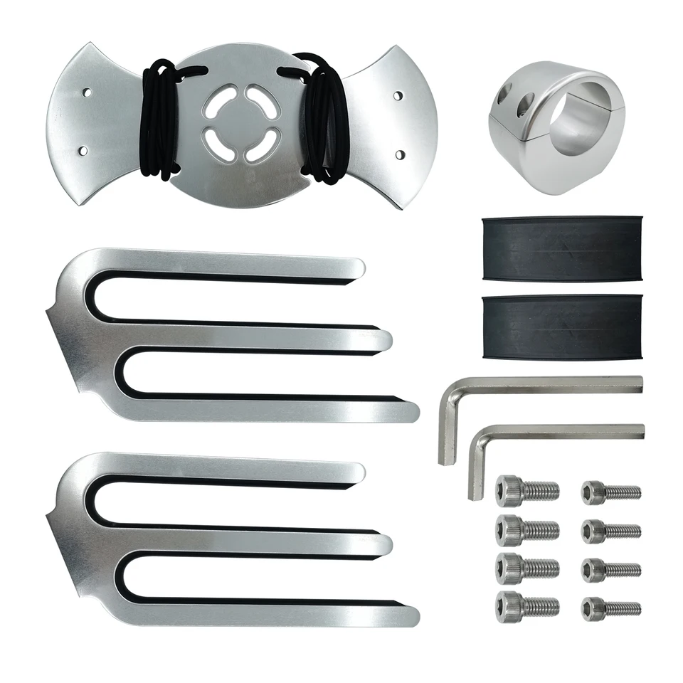 イエローISURE ステンレススチールアンテナマウントベース 4 1&frasl;4