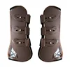Front Hind Leg Boots Adjustable Horse Leg Boots Equine Front Hind Leg Guard Equestrian Tendon Protection Horse Hock Brace 4