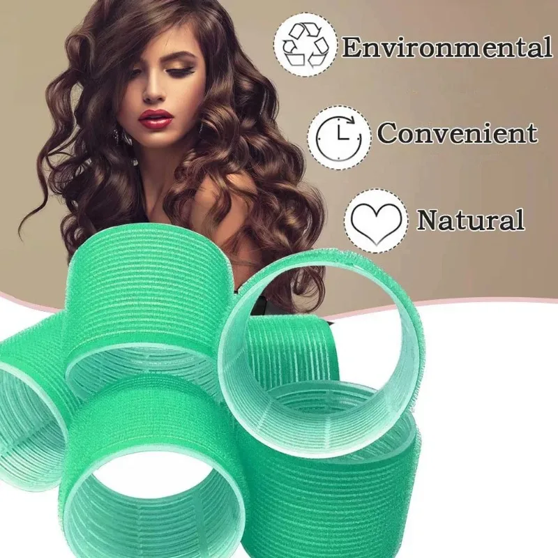 Hair Rollers Self Grip Curlers Lazy Curler Silk Curling Ribbon Hair Roller Heatless Curling Rod Headband Styling Tools