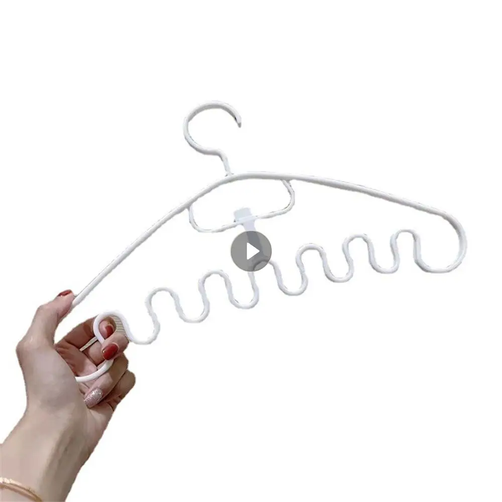 

Пластиковые вешалки, прочная портативная вешалка для хранения одежды 35,5*18,3 см, Многофункциональная вешалка, нескользящая, легкая подвеска, белая