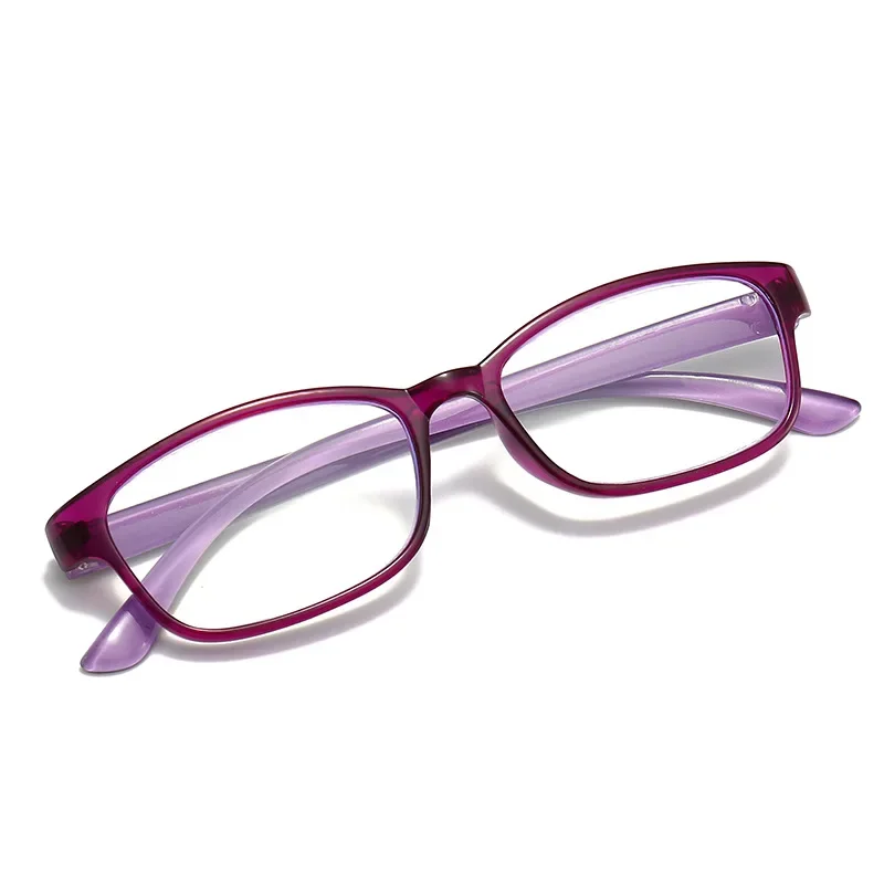 Full Frame Reading Glasses Women Ultra-light Comfort Computer Glasses Anti-blue Light Prescriptions Men +100 To +400 reading glasses anti blue light glasses