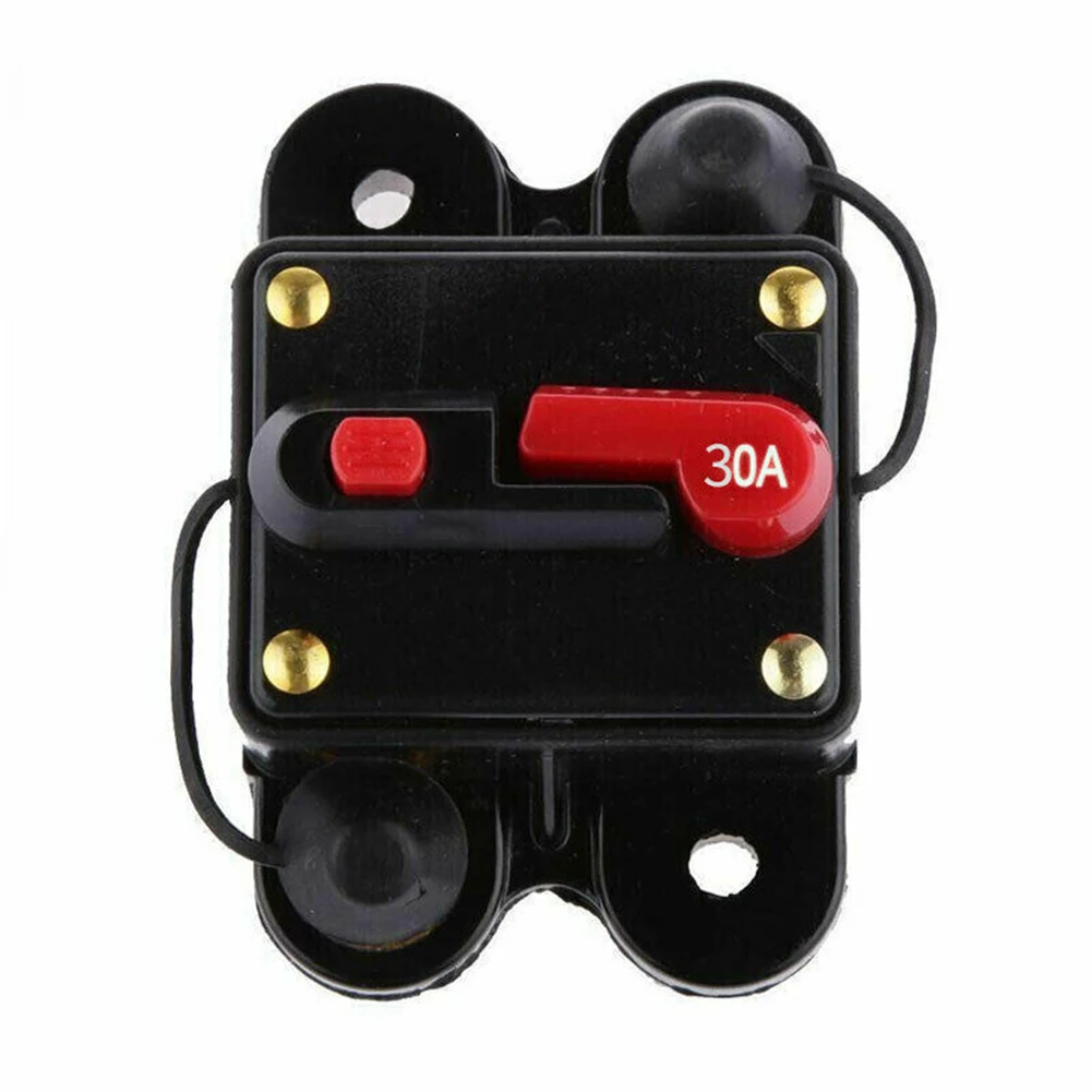 

High Current 30-300A AMP Waterproof Car Buses RVs Circuit Breaker Manual Fuse Reset 12V-48V DC Car Boat Relay Accessories