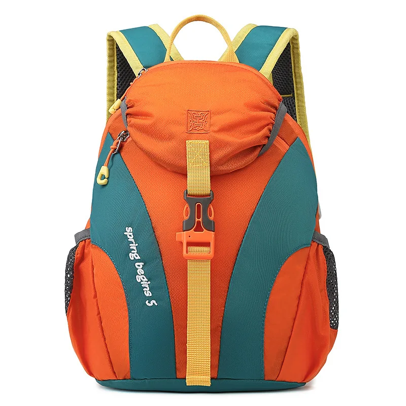 

Outdoor Small Hiking Backpack Lightweight Waterproof 4-9Y Children Spring Autumn Outing Backpack Nylon Waterproof Student Bag