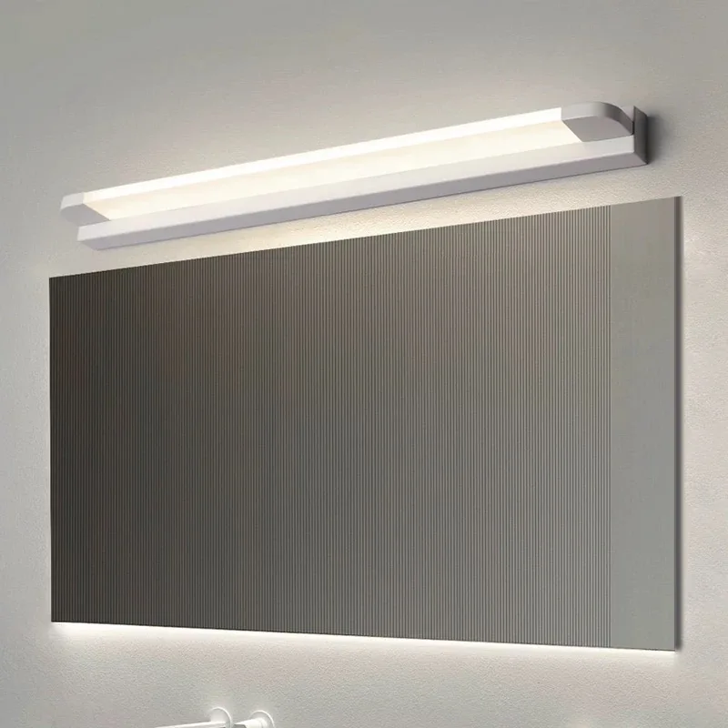 Led mirror light Modern Wall Light bathroom lamp waterproof Cosmetic Wall Light Black white mirror lamp 9W 12W 16W 20W 24W