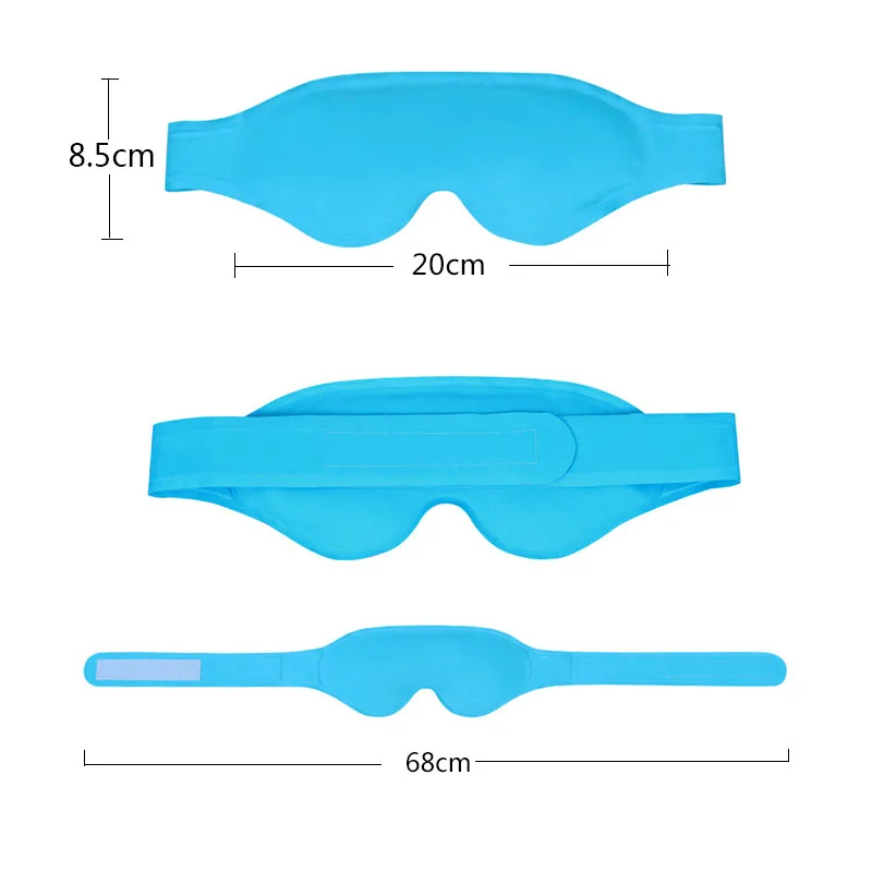 Reusable Cold Hot Eye Mask Ice Gel Pack Compress For After Eyes Surgery Tension Stress Relief Itchy Eyes Dark Circles Adjustable