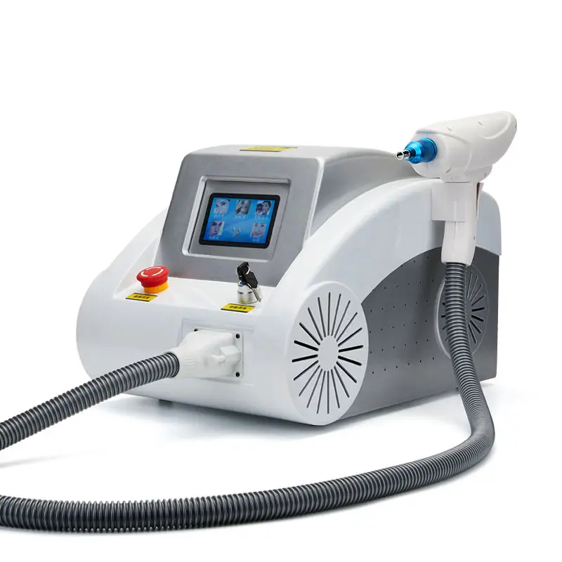 Best Selling Q Switch ND YAG Lazer Tattoo Removal Carbon Peeling Skin Whitening Skin Rejuvenation Facial Lifting Laser Machine