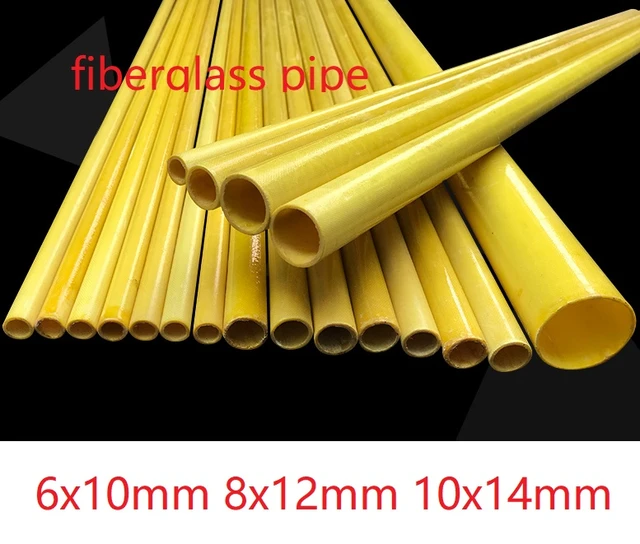 Tube fibre de verre 10 mm