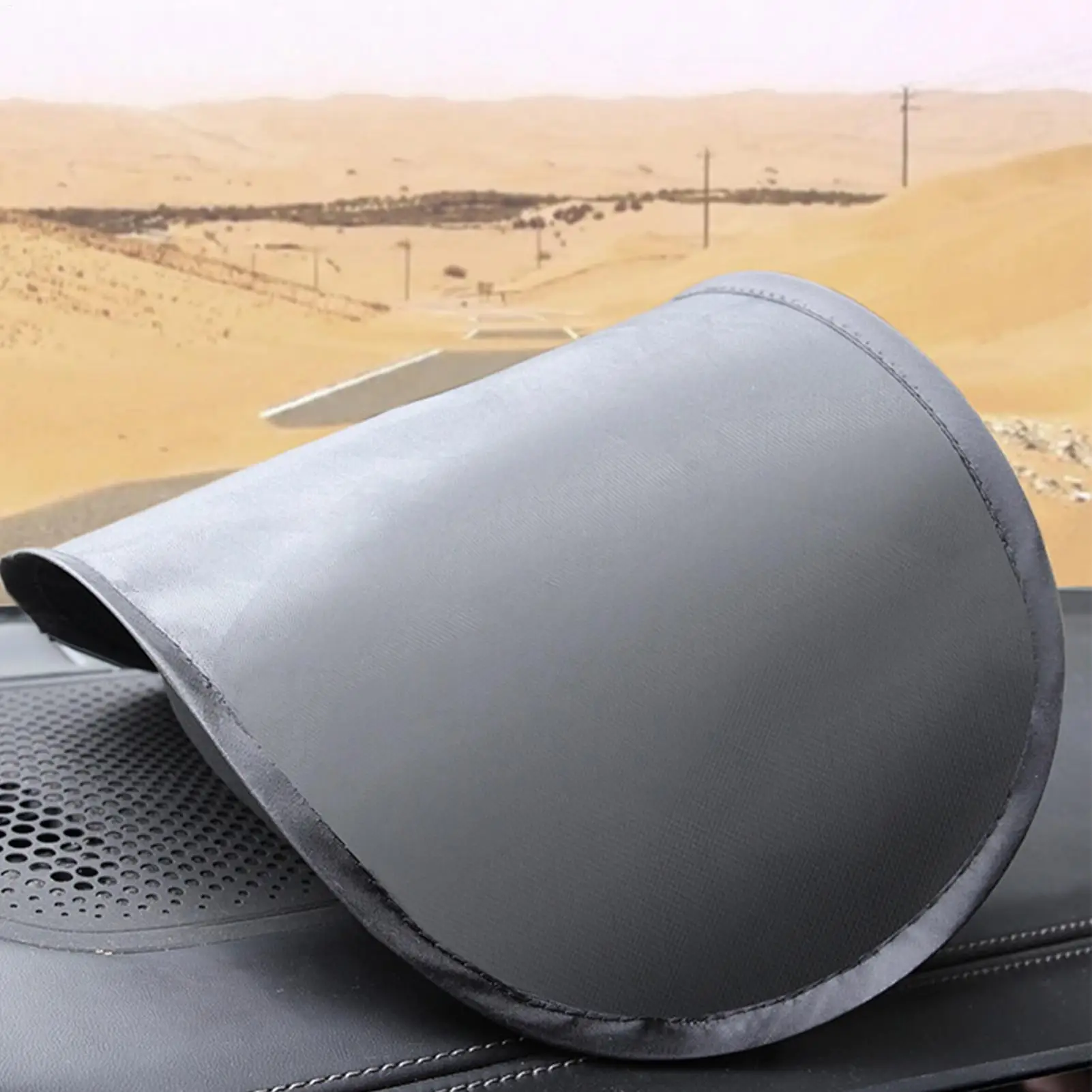 Foldable Car GPS Screen Sun Shade & Anti-Glare Protector Cover
