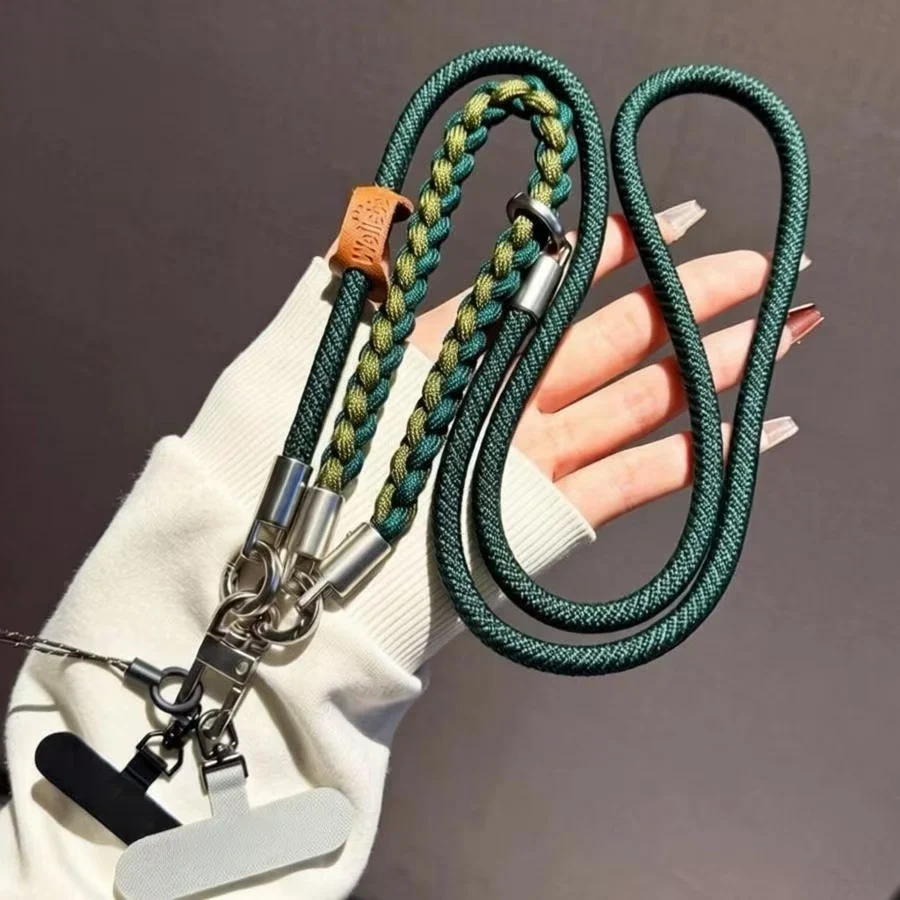 Versatile Crossbody & Wrist Phone Lanyard Strap Set