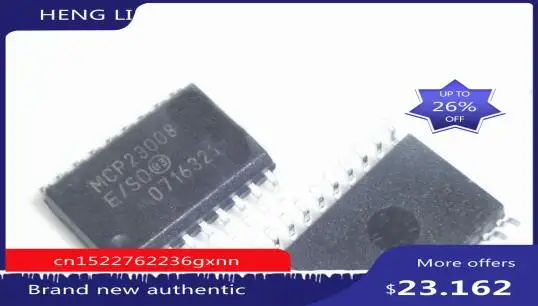10 unids/lote MCP23008-E/So MCP23008ESO