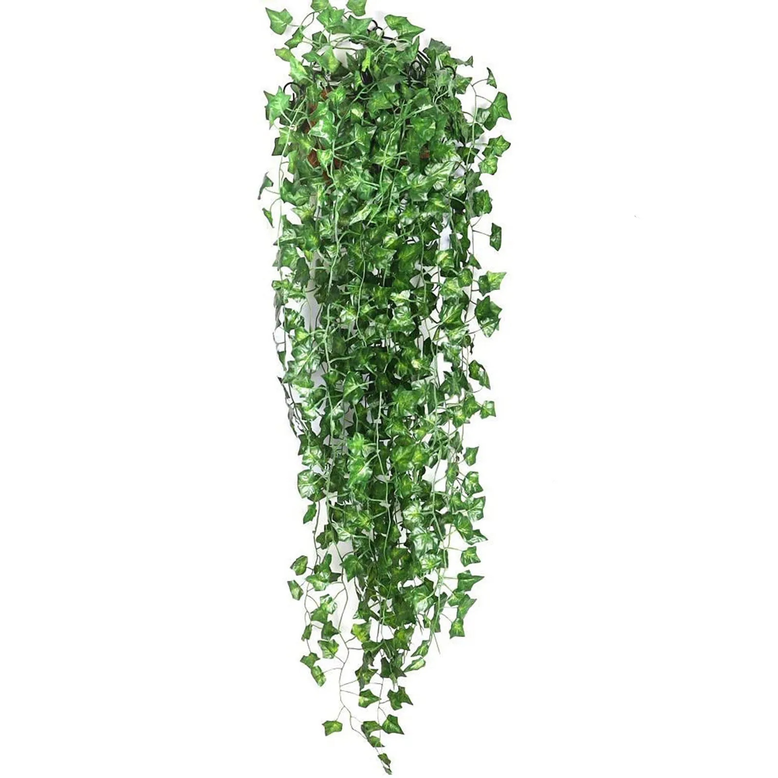 12 Pack Artificial Ivy Fake Greenery Leaf Garland Plants Vine Foliage Flowers for Wedding Garden Home Kitchen Office Wall Decor