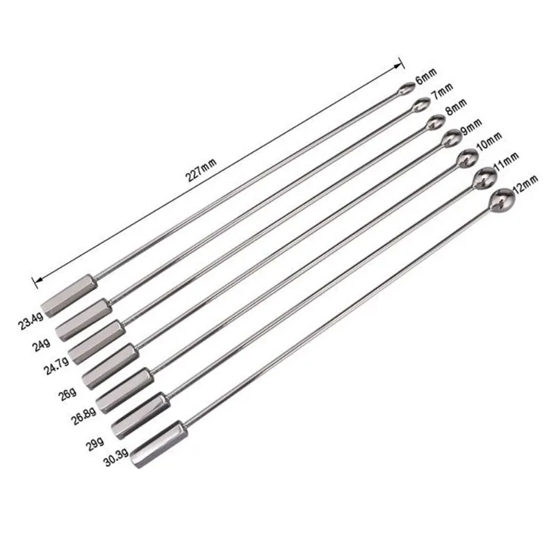 Metal Stick Urethral Dilator Male Horse Eye Stimulation Penis Plug Sounding Masturbator Adult Products Sex Toys For Men Erotic