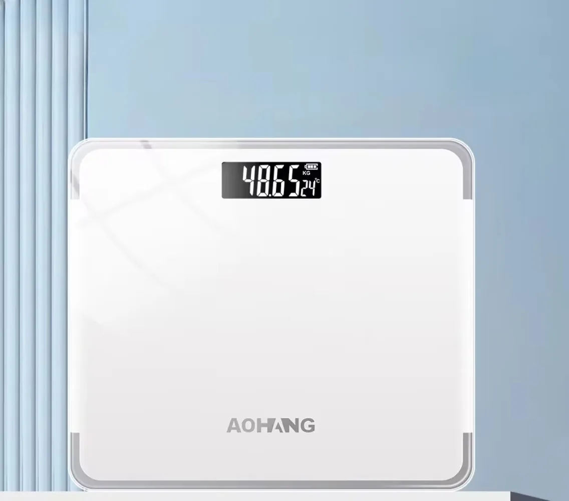 Rechargeable Simple Electronic Scale Bluetooth Body Fat Scale Intelligent Accurate Weight Measurement Body Fat