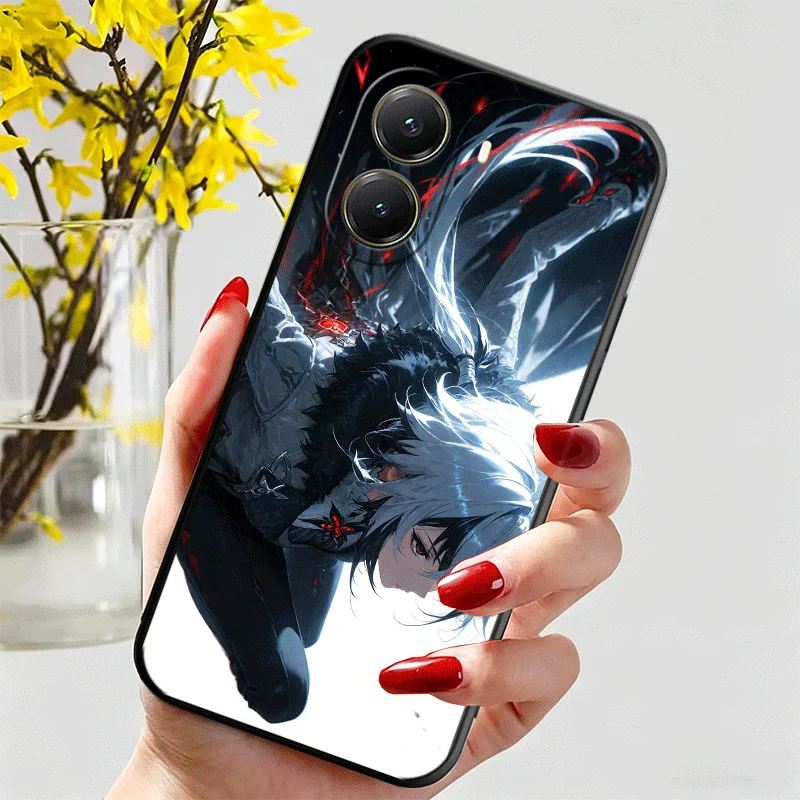Soft Silicone Genshin Impact Arlecchino Phone Case