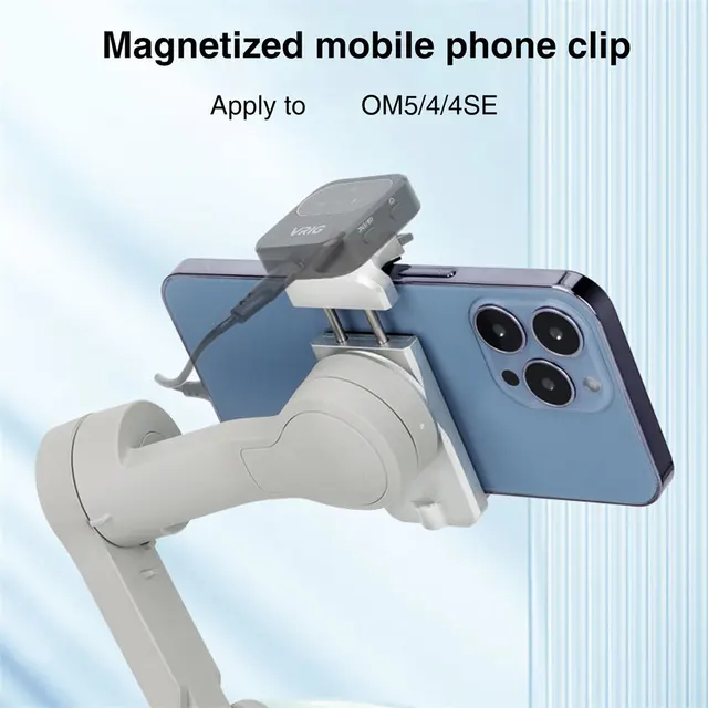Gimbal Stabilizer Om4 Iphone 12 Pro Max UURIG Magnetic Phone