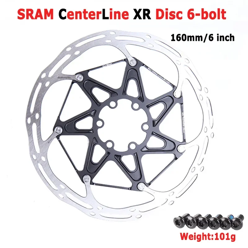 【美品】SRAM ディスクローター前後セット センターロック 160mm SRAM ( スラム ) ディスクブレーキローター CENTERLINE X ROTOR