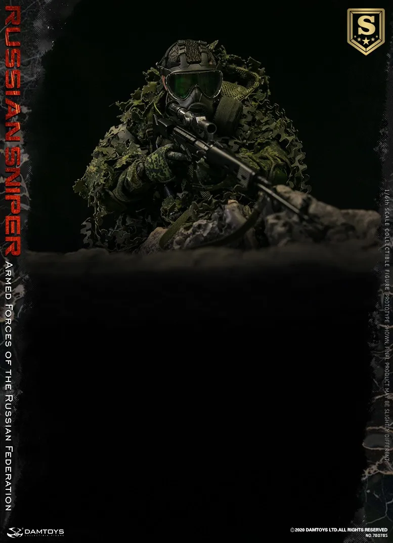 DAMTOYS 78078S 1/6 Russian Federal Armed Forces Sniper 12