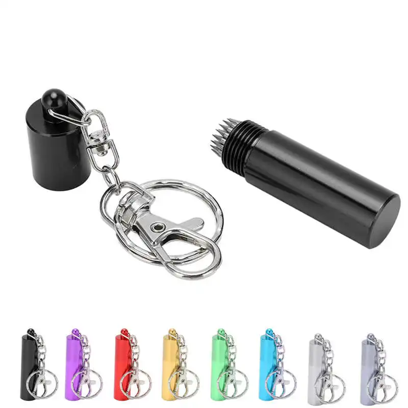 Tip Shaper Increase Friction Snooker Tip Tool Easy To Use with Keychain for Billiard