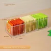 Acrylic Tea Bag Organizer Sinewy 22*8.5*5.5 CM Transparent Kitchen Pantry Cabinet Sort and Organize Storage Shelves Cabinet 3