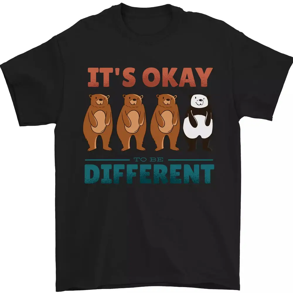 

Смешная Мужская футболка с рисунком медведя панды, может быть другой, футболка с рисунком в подарок, Высококачественная футболка из 100% хлопка с коротким рукавом