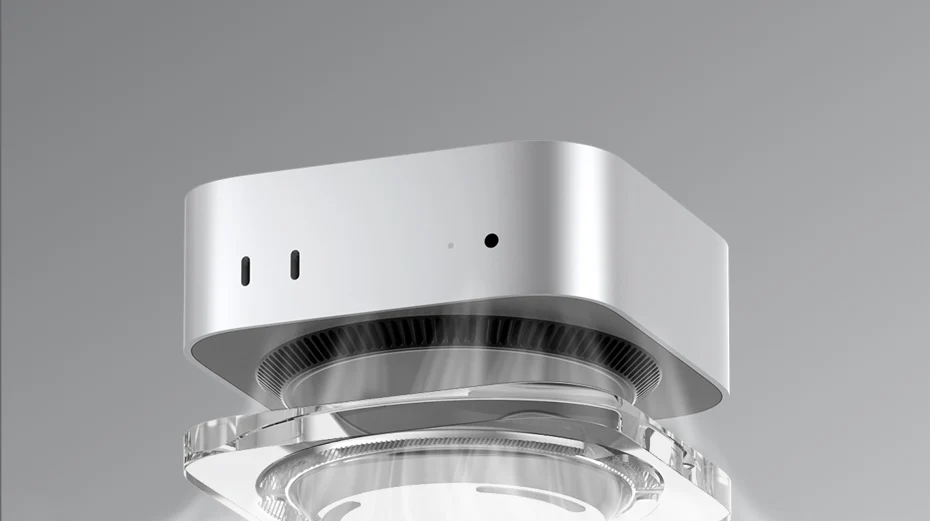 Transparent Dust-proof Stand for Mac mini M4/M4 Pro Hagibis